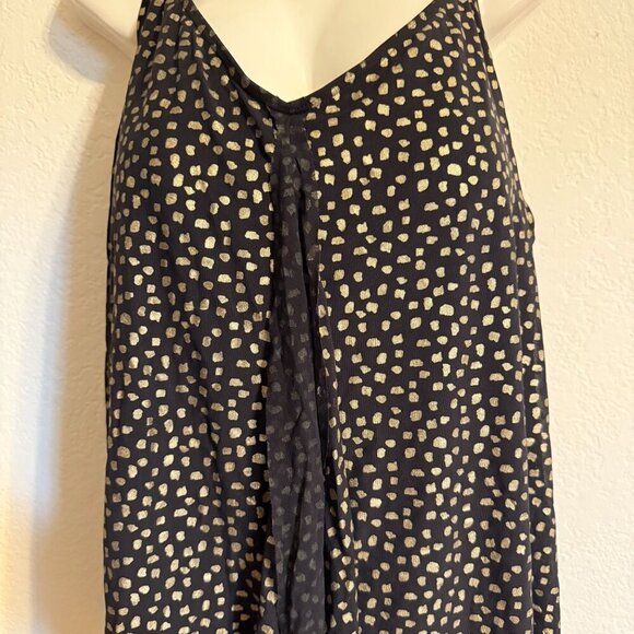 SWIMSUITS FOR ALL Sleeveless Crossback Top With Built-In Bra Gold Black - Picture 9 of 10